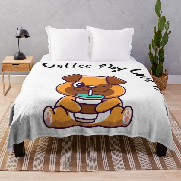 Item preview, Coffee Dog Love It designed and sold by formylovelydog.