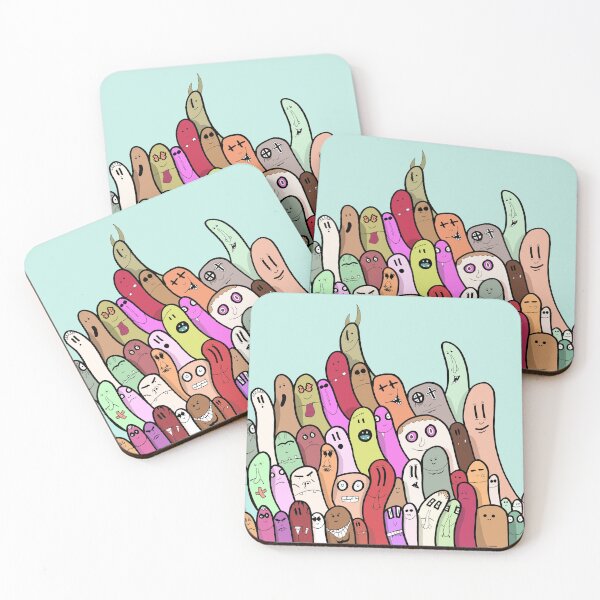 Item preview, Mooniez - Street Art Characters "6" - Funny character design illustrations. designed and sold by Boogosh.