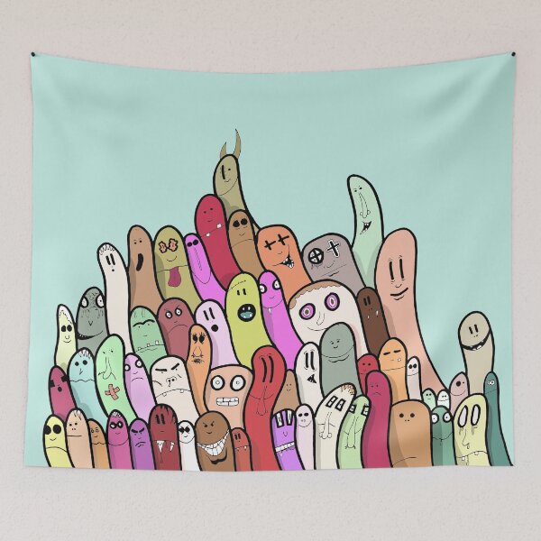 Item preview, Mooniez - Street Art Characters "6" - Funny character design illustrations. designed and sold by Boogosh.