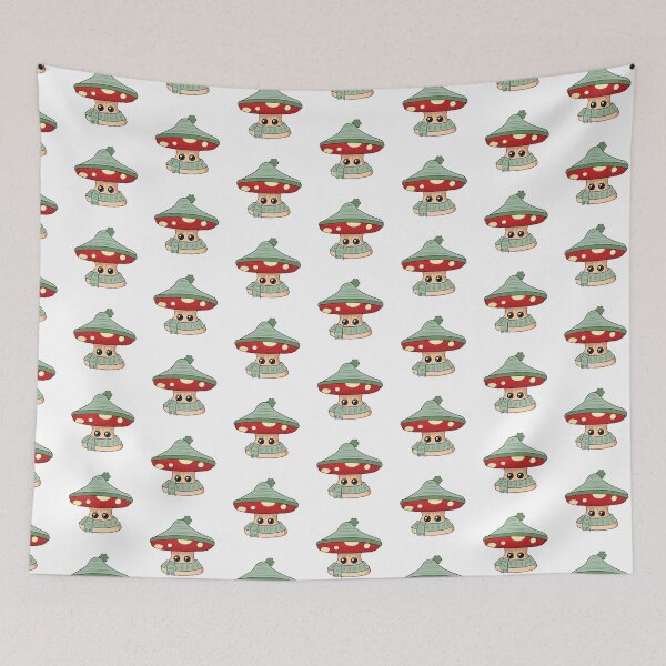 Item preview, Mushroom in Winter designed and sold by Bamboo Wish.