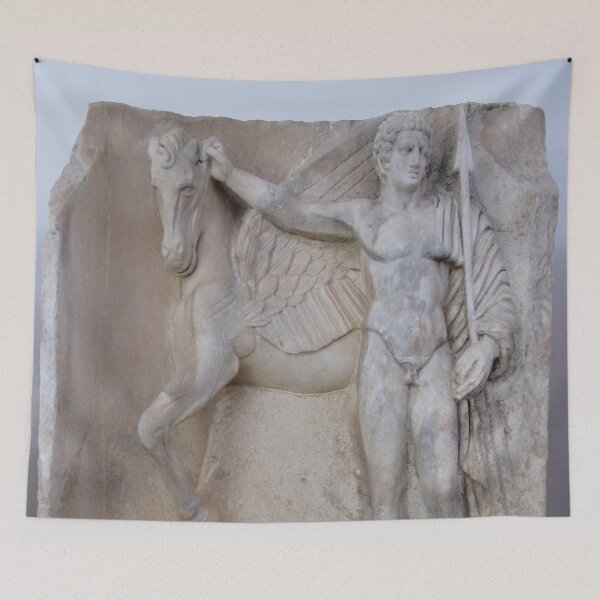 Item preview, Pegasus And Bellerophon Ancient Statue Aphrodisias  designed and sold by taiche.