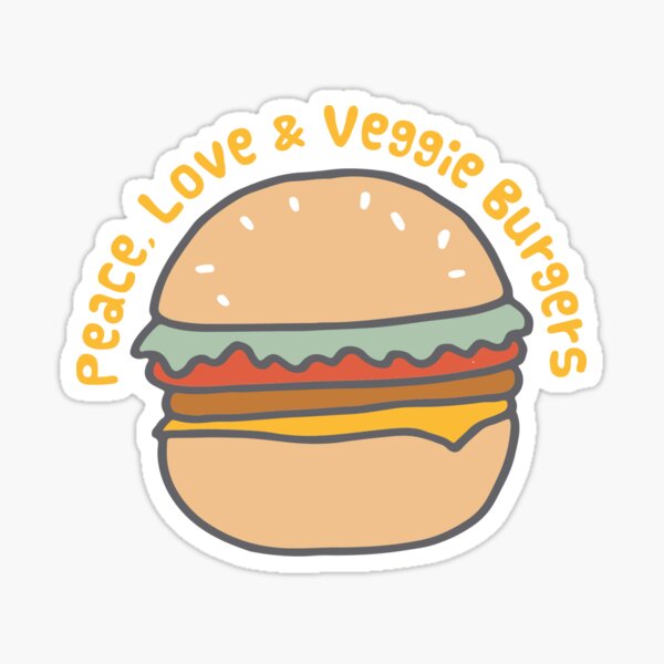 Vegan Burger Sticker by Swing Kitchen for iOS & Android