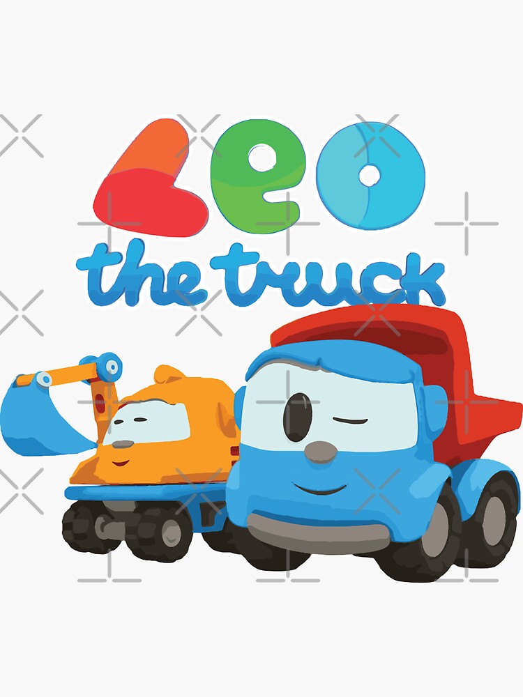 Leo the truck cartoon. A new house for Lea the truck. Car cartoons for  kids. 