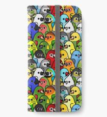 Zu viele Vögel! Bird Squad Classic iPhone Flip-Case/Hülle/Klebefolie