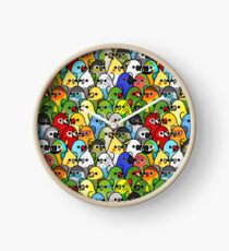 Too Many Birds! Bird Squad 1 Clock