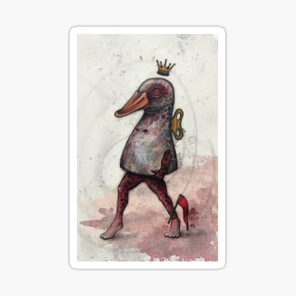 Item preview, Duck Walker  designed and sold by A Curious Bestiary.