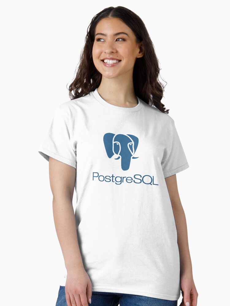 Thumbnail 2 of 7, Classic T-Shirt, postgreSQL designed and sold by yourgeekside.