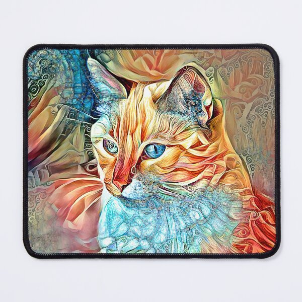 Item preview, Fantasy Siamese Kitty designed and sold by Elisabeth Lucas.