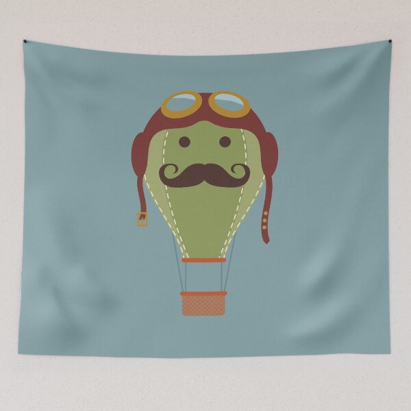 Item preview, Retro Hot Air Balloon designed and sold by StudioShine.