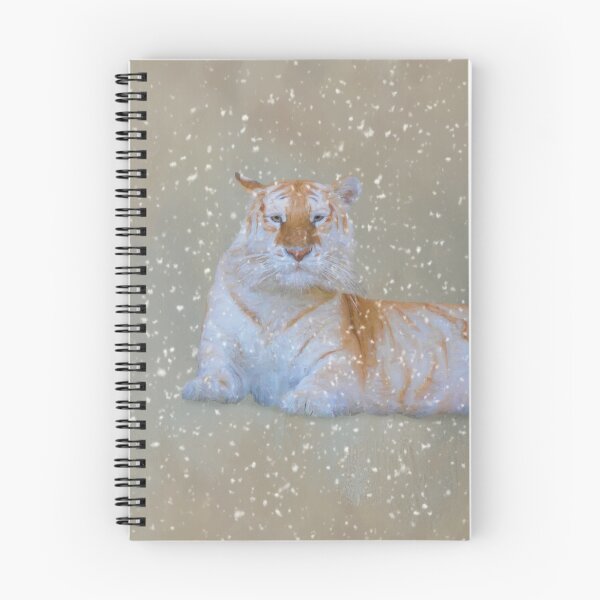 Item preview, Golden Winter Tiger One designed and sold by Elisabeth Lucas.