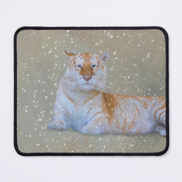 Item preview, Golden Winter Tiger One designed and sold by Elisabeth Lucas.