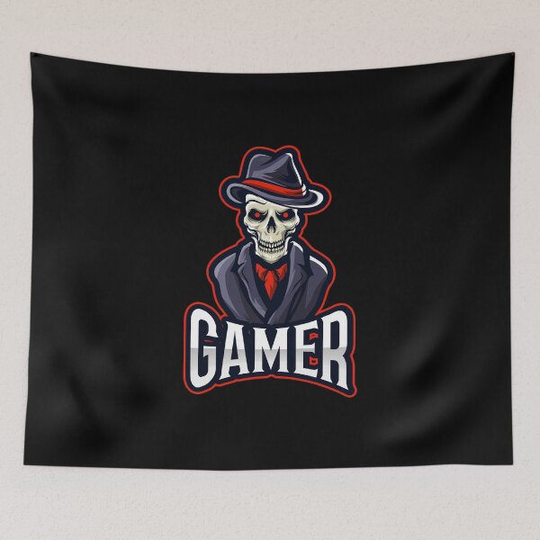 Item preview, Gamer with Evil Skull Team designed and sold by PRIVARSHU.