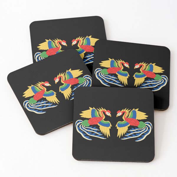 Item preview, Phoenix, Korean traditional pattern, Korean art, Folk art designed and sold by allpalgo.