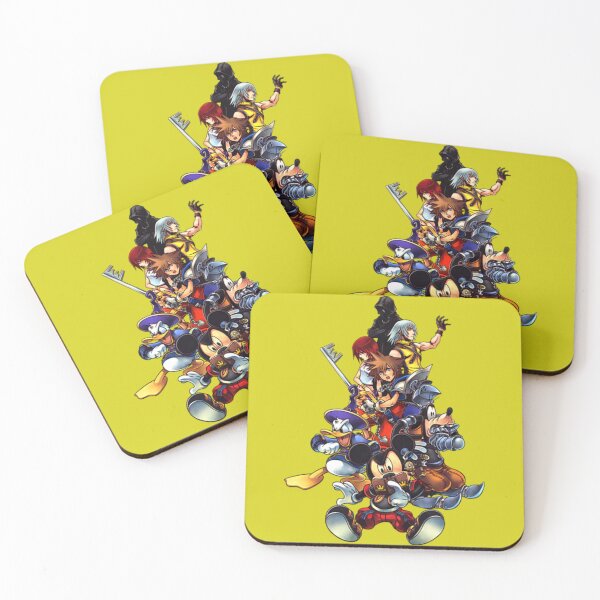 Aperçu de l'œuvre T-shirt Kingdom Hearts 2 Squad créée et vendue par WiebkeaHaas.