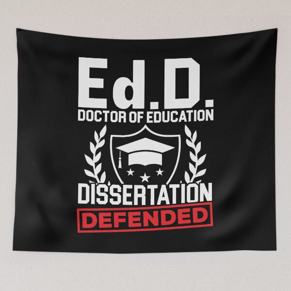 Item preview, EdD Doctor Of Education Dissertation Defended Shirt, Doctorate Graduation Shirt, EdD Shirt, Future Ed.D Shirt, Gift For Doctor Of Education  designed and sold by aymob.