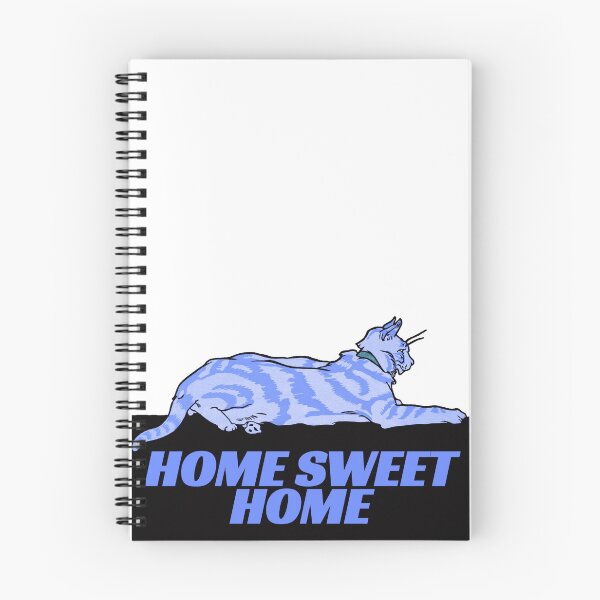 Item preview, Blue Antlers Cat's Home Sweet Home: Edited From Merry Xmas (1921) Edward Penfield designed and sold by TeachUrb.