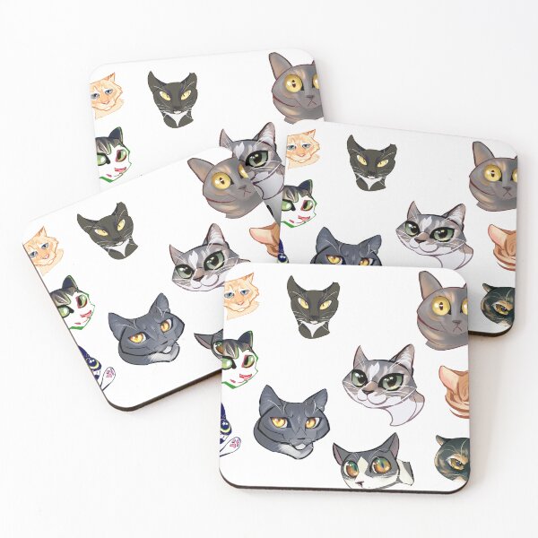 Item preview, cats designed and sold by shirecorn.