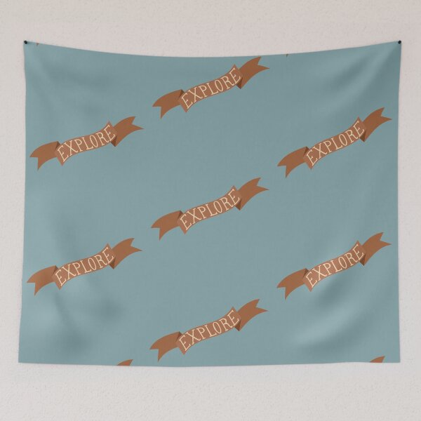 Item preview, Explore Banner Pattern designed and sold by StudioShine.