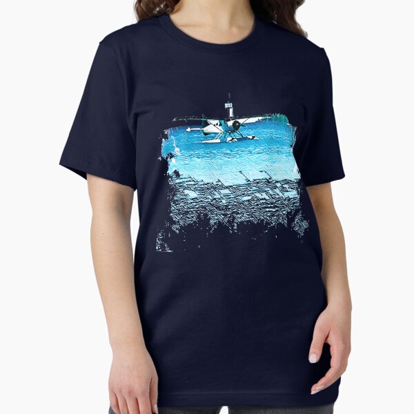 Seaplane above the Ocean Essential T-Shirt