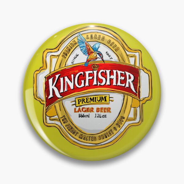 Item preview, Kingfisher Lager POP  T-Shirt designed and sold by WiebkeaHaas.