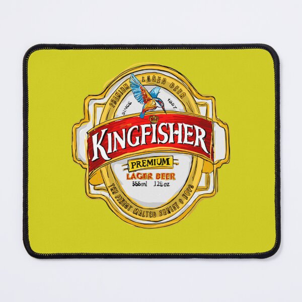 Item preview, Kingfisher Lager POP  T-Shirt designed and sold by WiebkeaHaas.