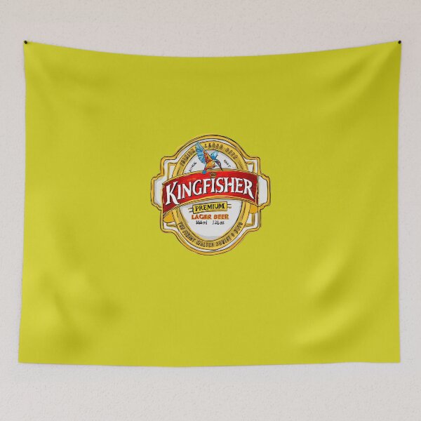 Aperçu de l'œuvre T-shirt Kingfisher Lager POP créée et vendue par WiebkeaHaas.