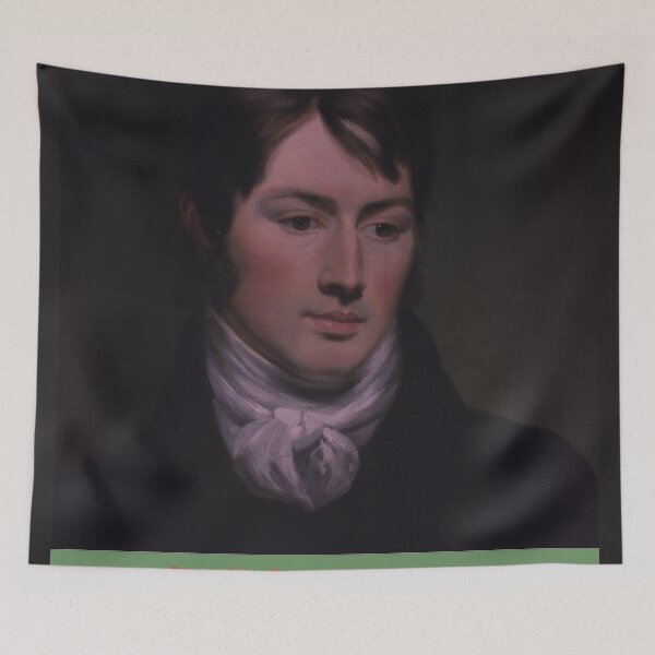 Item preview, john constable portrait  | john constable portrait t-shirt  designed and sold by KARTICK DUTTA.