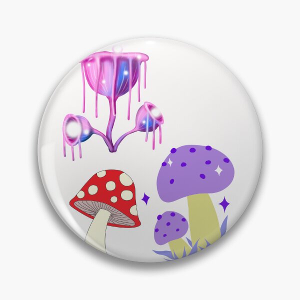 Item preview, Cute magic purple Mushroom  designed and sold by Sam Artist.