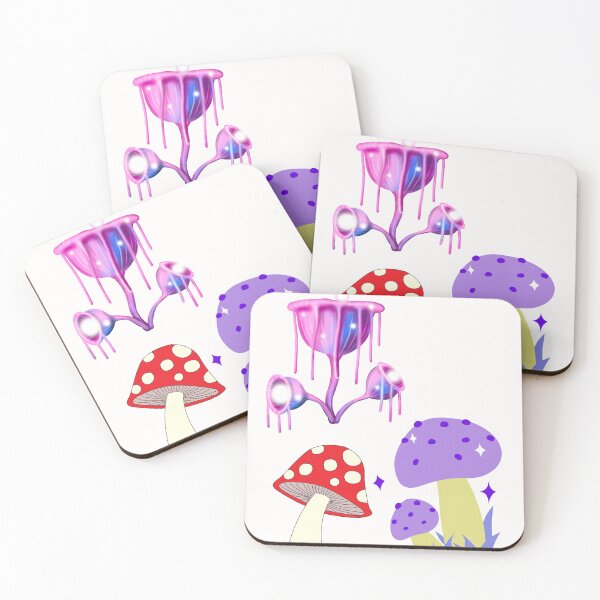 Item preview, Cute magic purple Mushroom  designed and sold by Sam Artist.