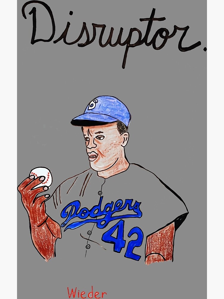 Jackie Robinson Nx8 Sticker for Sale by JimmieParkerv