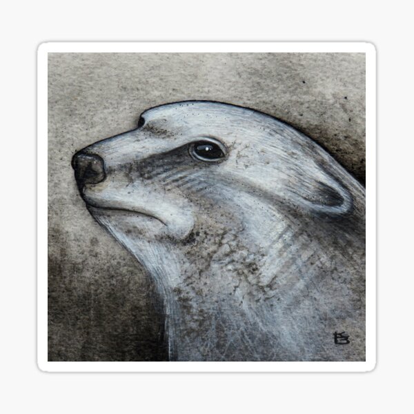 Item preview, Monochrome Bear Study designed and sold by A Curious Bestiary.