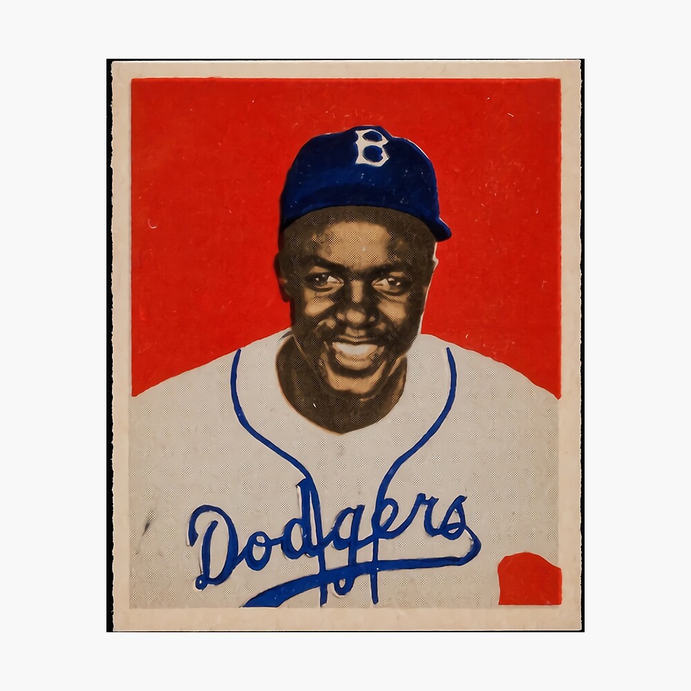 Jackie Robinson Nx8 Sticker for Sale by JimmieParkerv