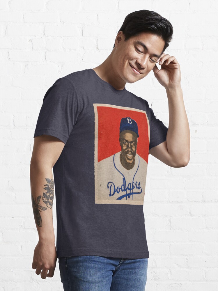 Dodgers Jackie Robinson Iconic Photo T-shirt for Men