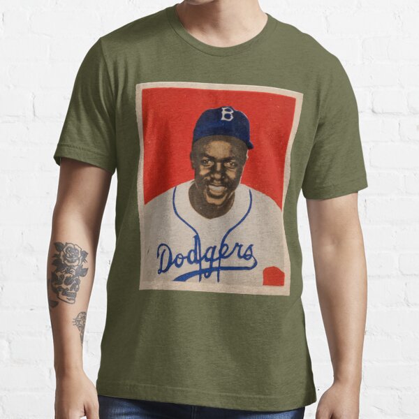 Dodgers Jackie Robinson Iconic Photo T-shirt for Men