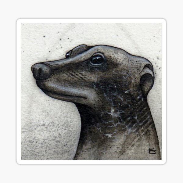 Item preview, Monochrome Dog Study designed and sold by A Curious Bestiary.