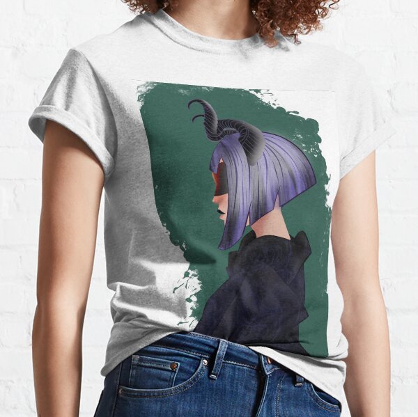 Horned Girl Classic T-Shirt