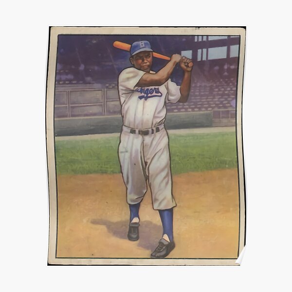 42 JACKIE ROBINSON Movie Poster Vintage Baseball Poster 