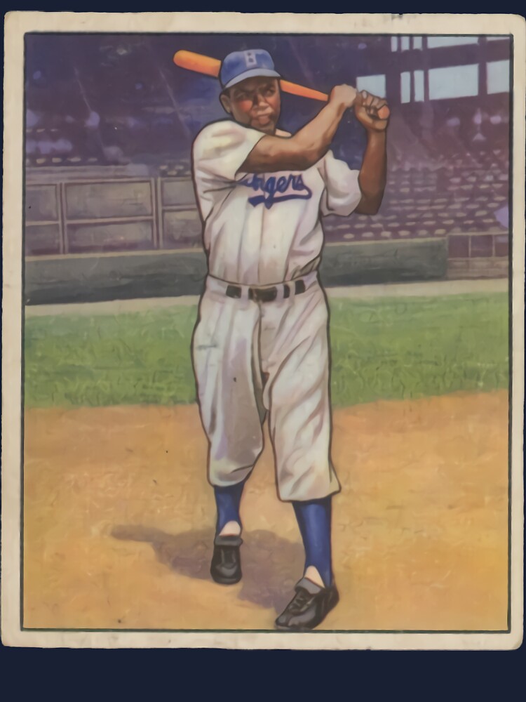 Jackie Robinson 1950 Bowman Gd0 Baby One-Piece for Sale by JimmieParkerv