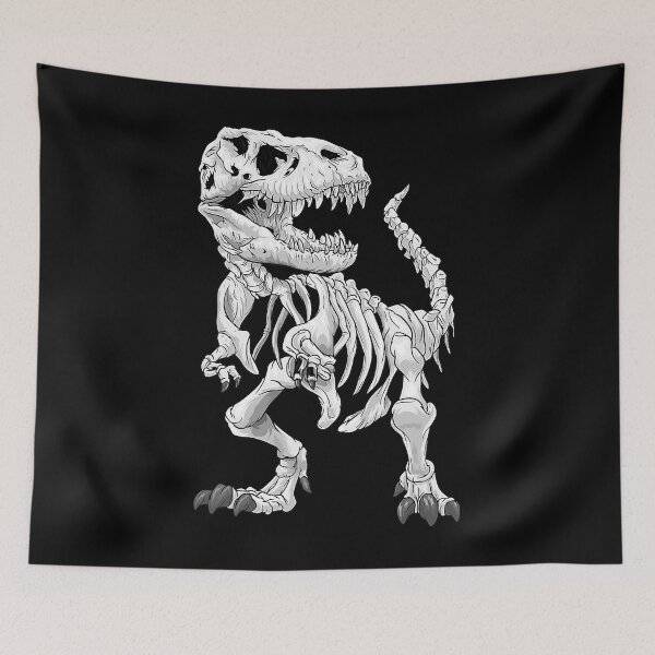 Item preview, T Rex Skeleton Dino Bones Paleontologist Fossil Dinosaur designed and sold by HugheDemeyer.