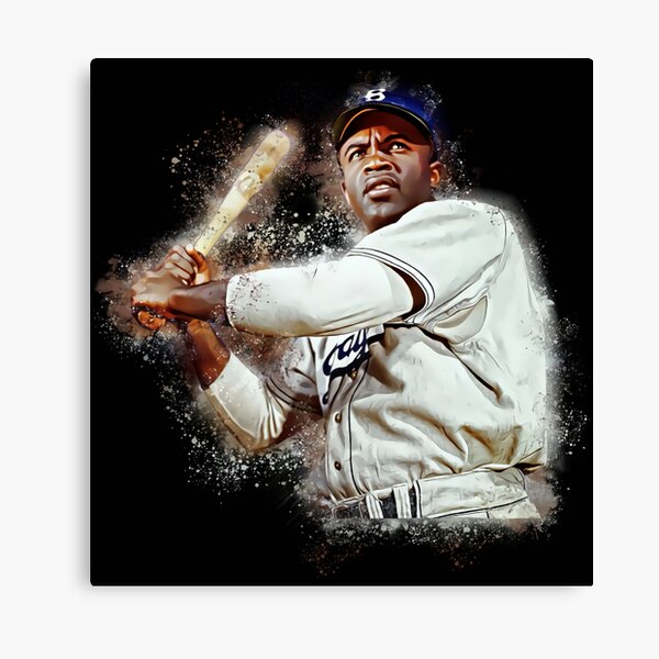 WRAPPED CANVAS 42 Jackie ROBINSON Movie Poster Vintage 