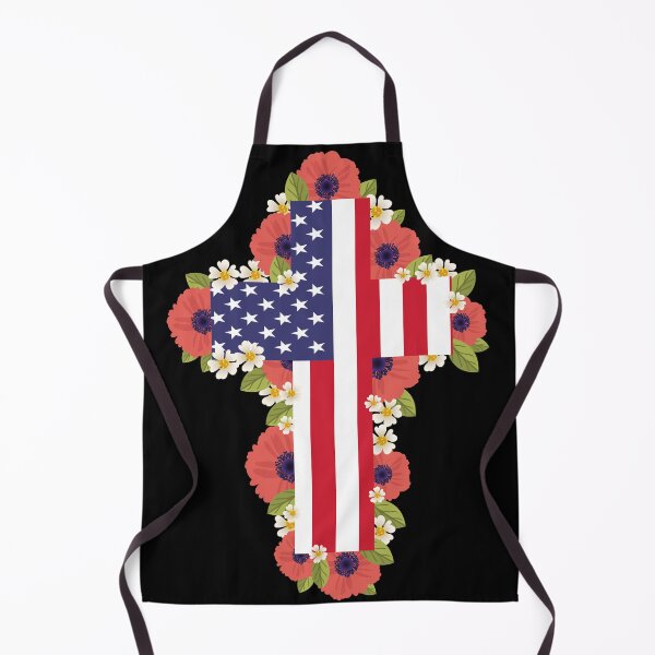 Item preview, Floral Crosses American memorial day USA flag designed and sold by bylox.