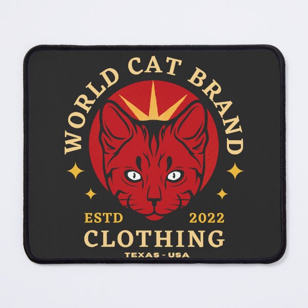 Item preview, World cat Brand  designed and sold by Vaglestyle.