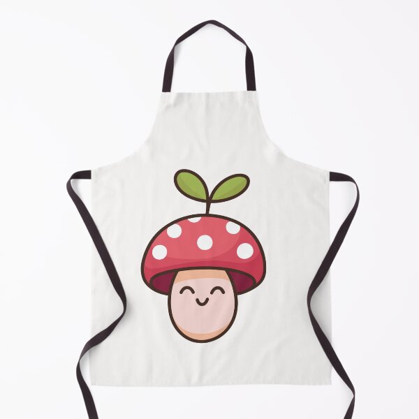 Item preview, Cute smiling kawaii Lady bird Mushroom designed and sold by Sam Artist.