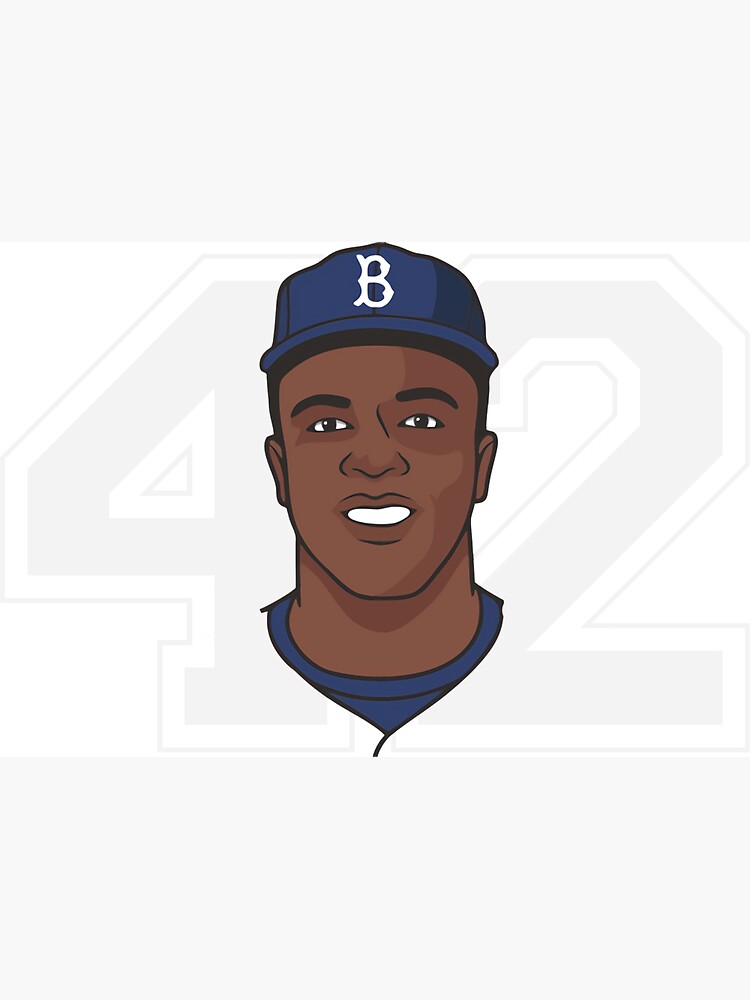 42 - Jackie - Jackie Robinson - Magnet