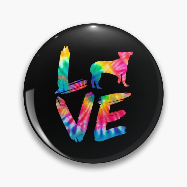 Item preview, Chiweenie Dog Love Tie Dye Design designed and sold by rafaeltto.