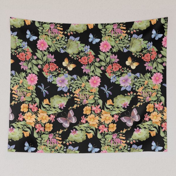 Item preview, Garlands of flowers. Seamless  pattern. designed and sold by fairytaleprints.