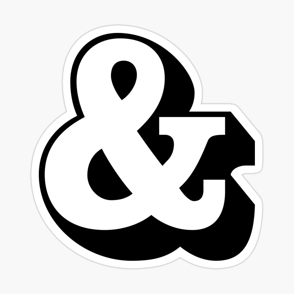 Ampersand and symbol Journal for Sale by starkle Redbubble