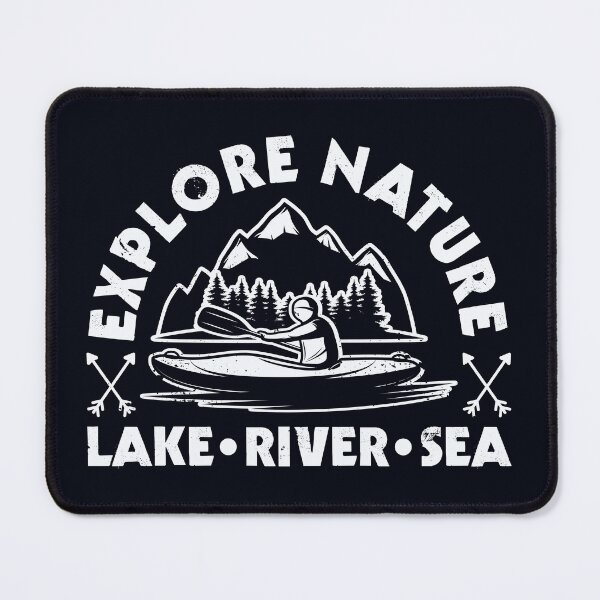 Item preview, Explore Nature: Kayaking Adventures designed and sold by Happy Puppy Print On Demand.