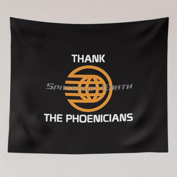 Item preview, Spaceship Earth - Thank The Phoenicians  designed and sold by Oriana305.
