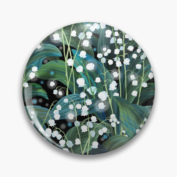 Item preview, Lily of the valley seamless pattern designed and sold by fairytaleprints.